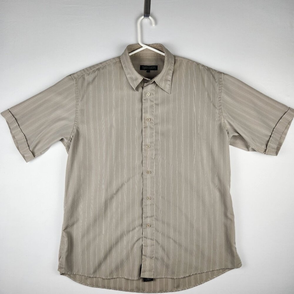 Britches Men's Cream Button-Down Shirt XL - Farmhouse Cottagecore Dadcore Casual